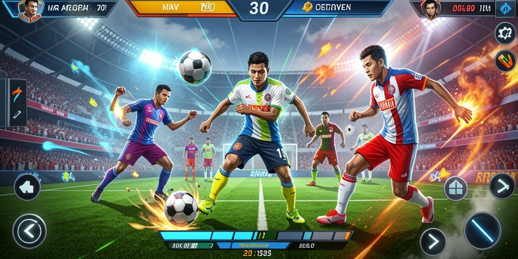 Tampilan awal permainan yang menarik perhatian.