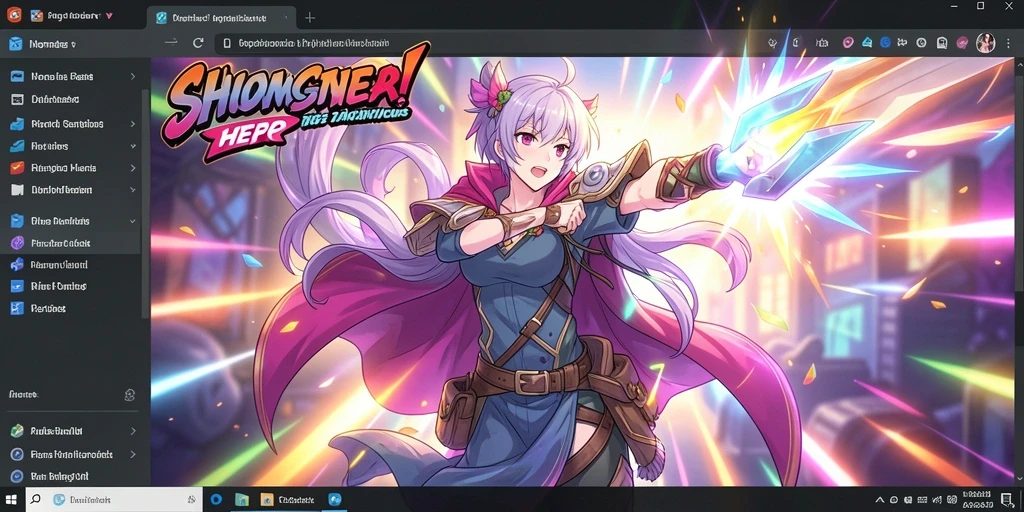 Tangkapan layar yang menunjukkan aksi seru dalam gameplay.