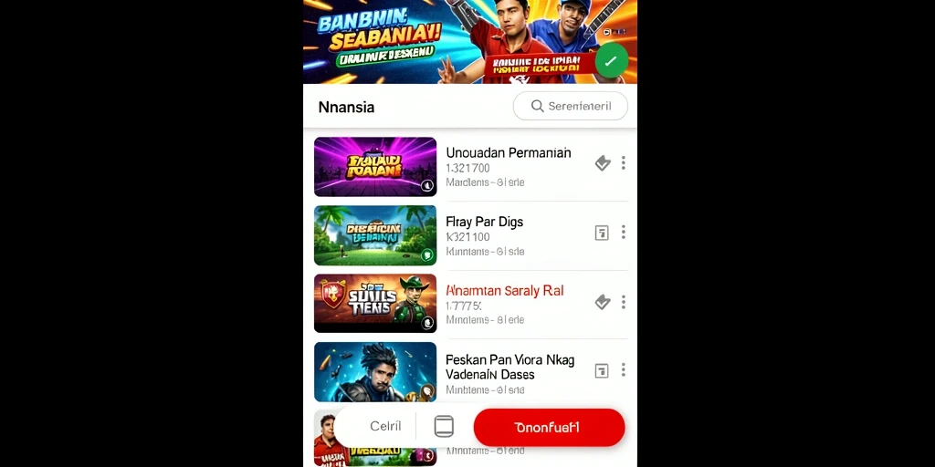 Tampilan grafis yang memukau di level pertama.