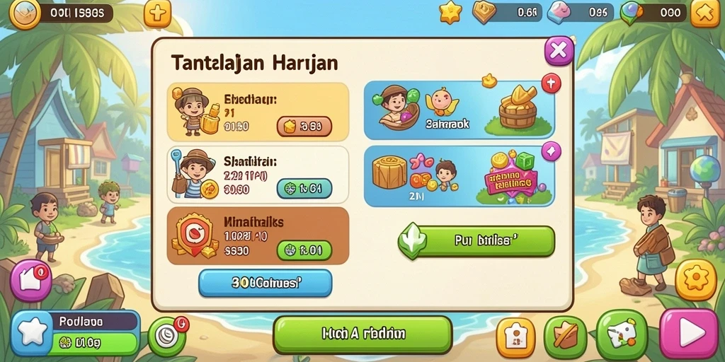 Tampilan antarmuka yang menarik dan mudah digunakan.