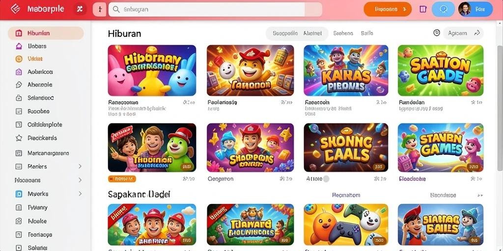 Tampilan antarmuka yang menarik dan user-friendly.
