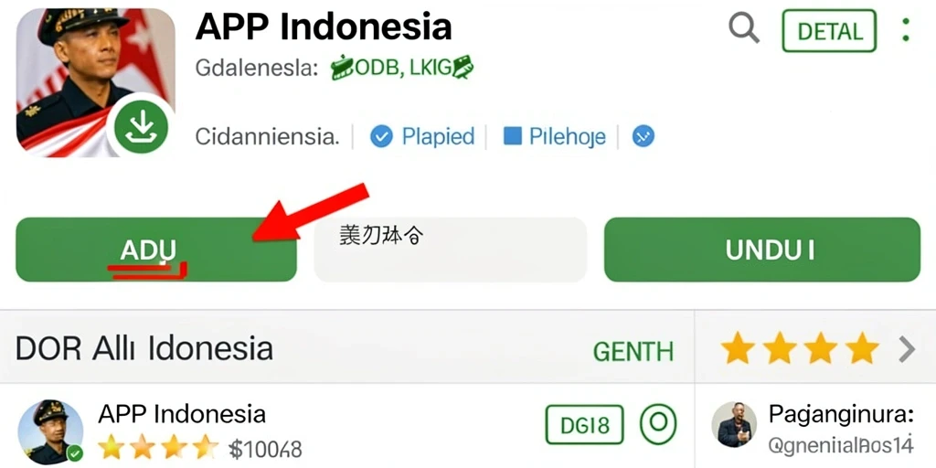 Tampilan antarmuka yang ramah pengguna.