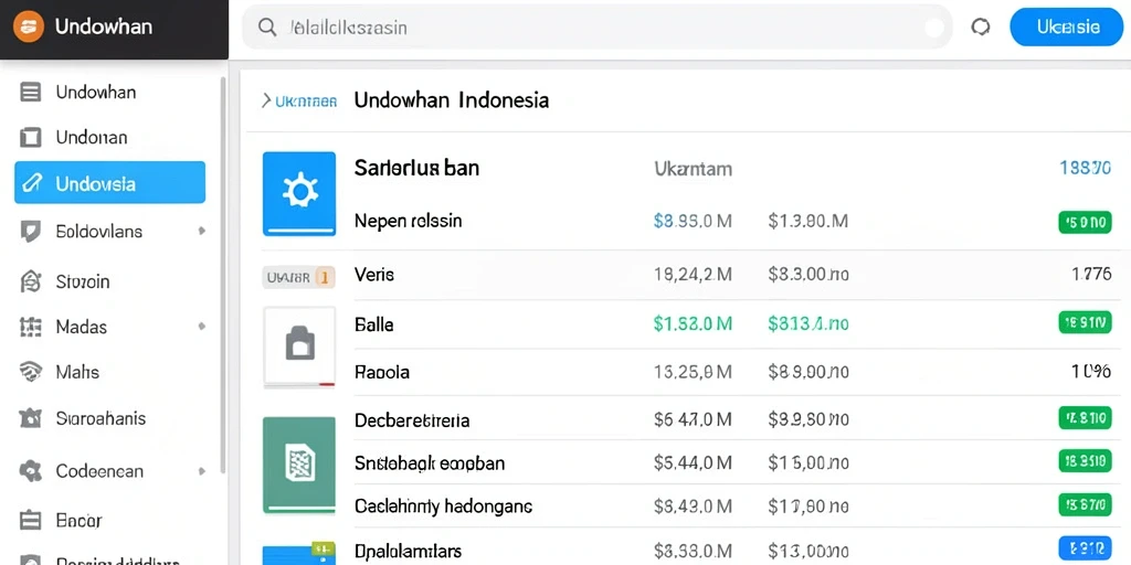 Tampilan antarmuka yang user-friendly dan menarik.