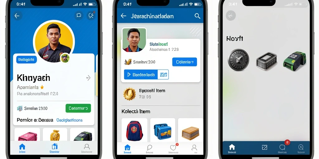Tampilan aplikasi yang modern dan menarik.