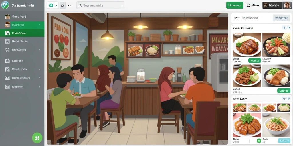 Tampilan grafis yang memukau dan berwarna-warni.