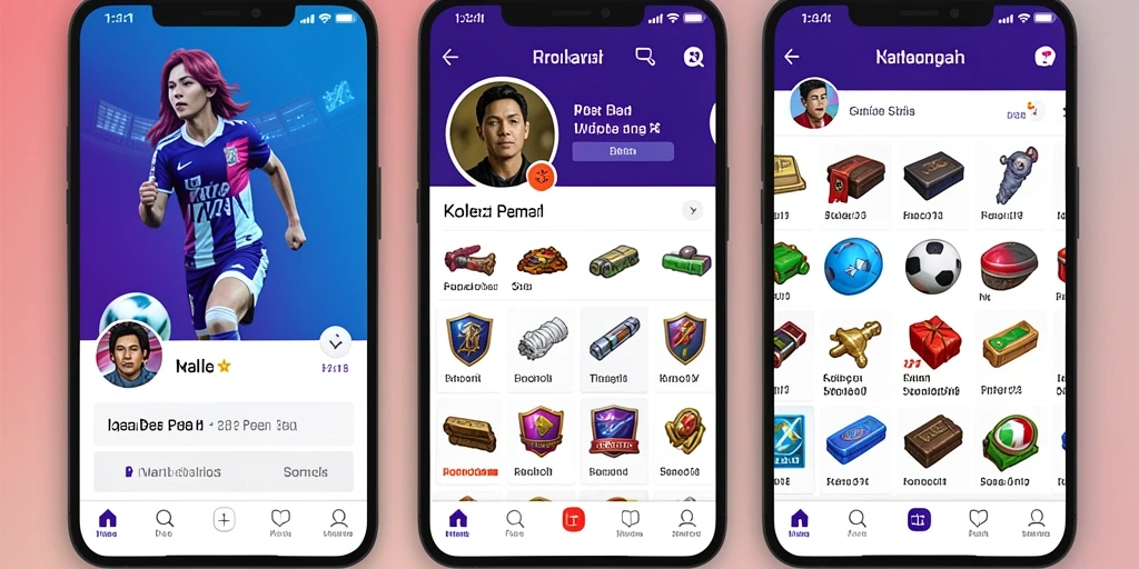 Antarmuka utama aplikasi TVTOGEL yang menarik dan user-friendly.